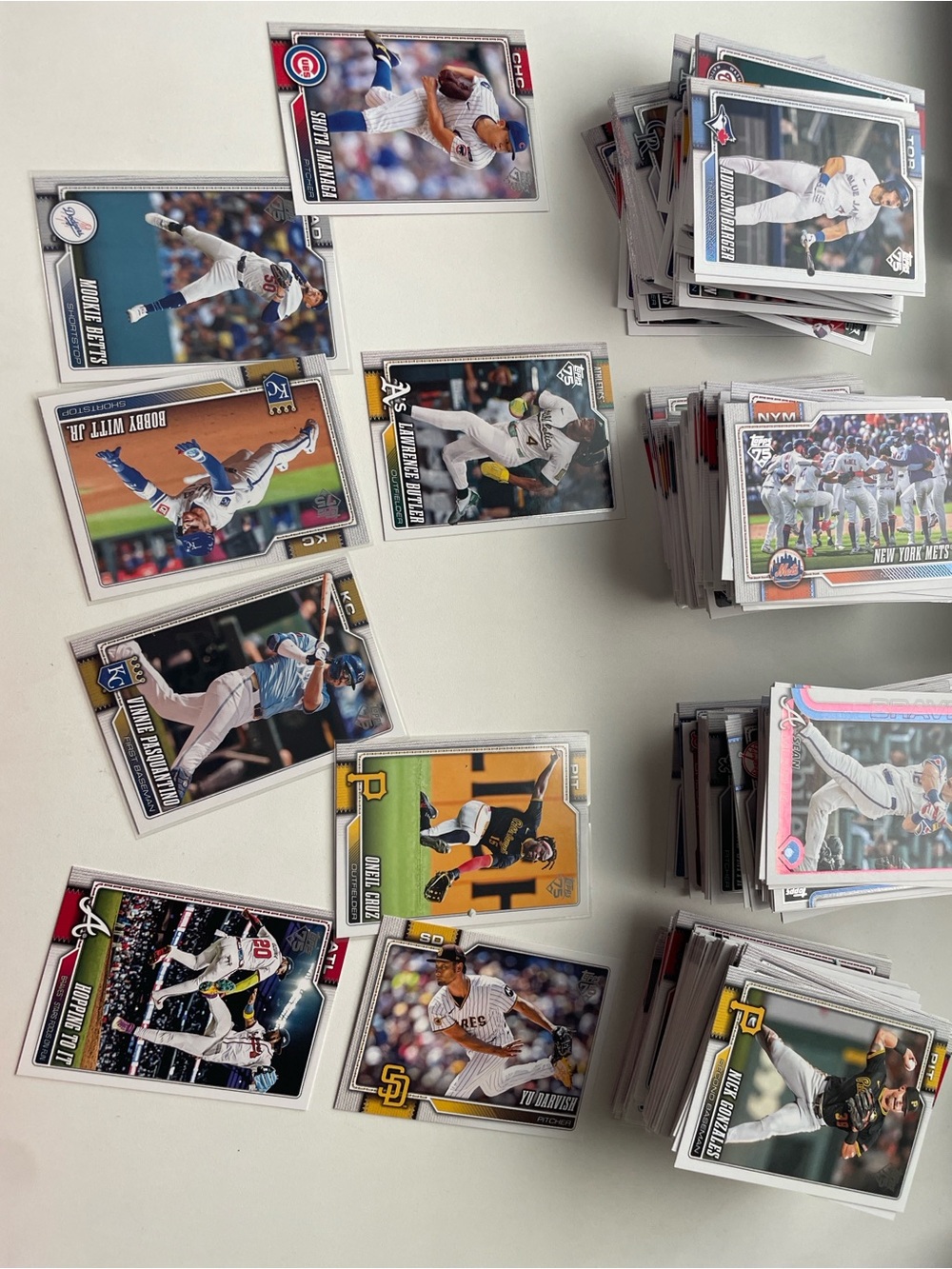 400 Topps Baseball Cards